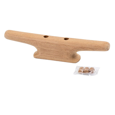 Whitecap Whitecap 4" Cleat - Teak Marine Hardware