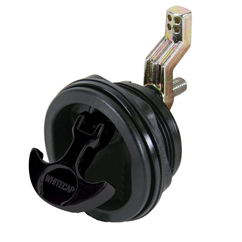 Whitecap Whitecap T-Handle Latch - Nylon Black/Black - Non-Locking Marine Hardware