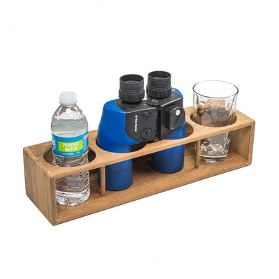 Whitecap Whitecap Teak Four Insulated Drink/Binocular Rack Marine Hardware