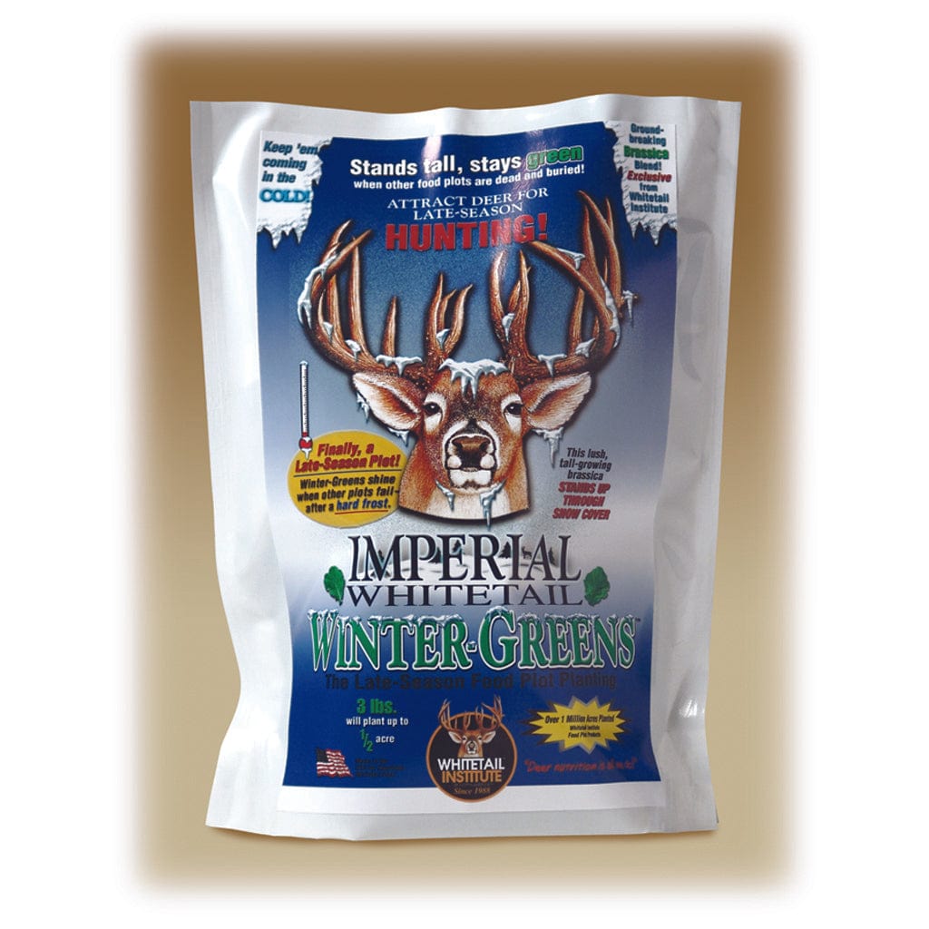 Whitetail Institute Whitetail Institute Wintergreens Seed 3 Lb. Mineral/seed