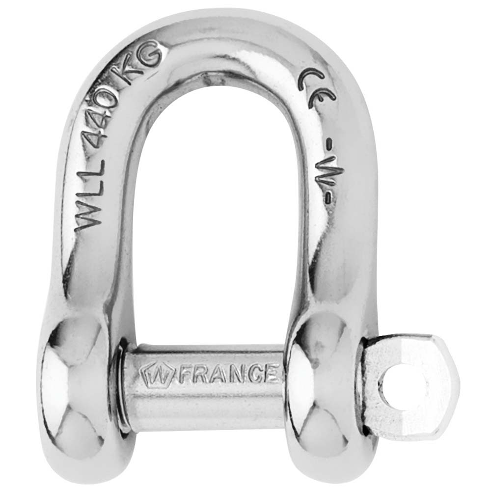 Wichard Marine Wichard Captive Pin D Shackle - Diameter 6mm - 1/4" Sailing