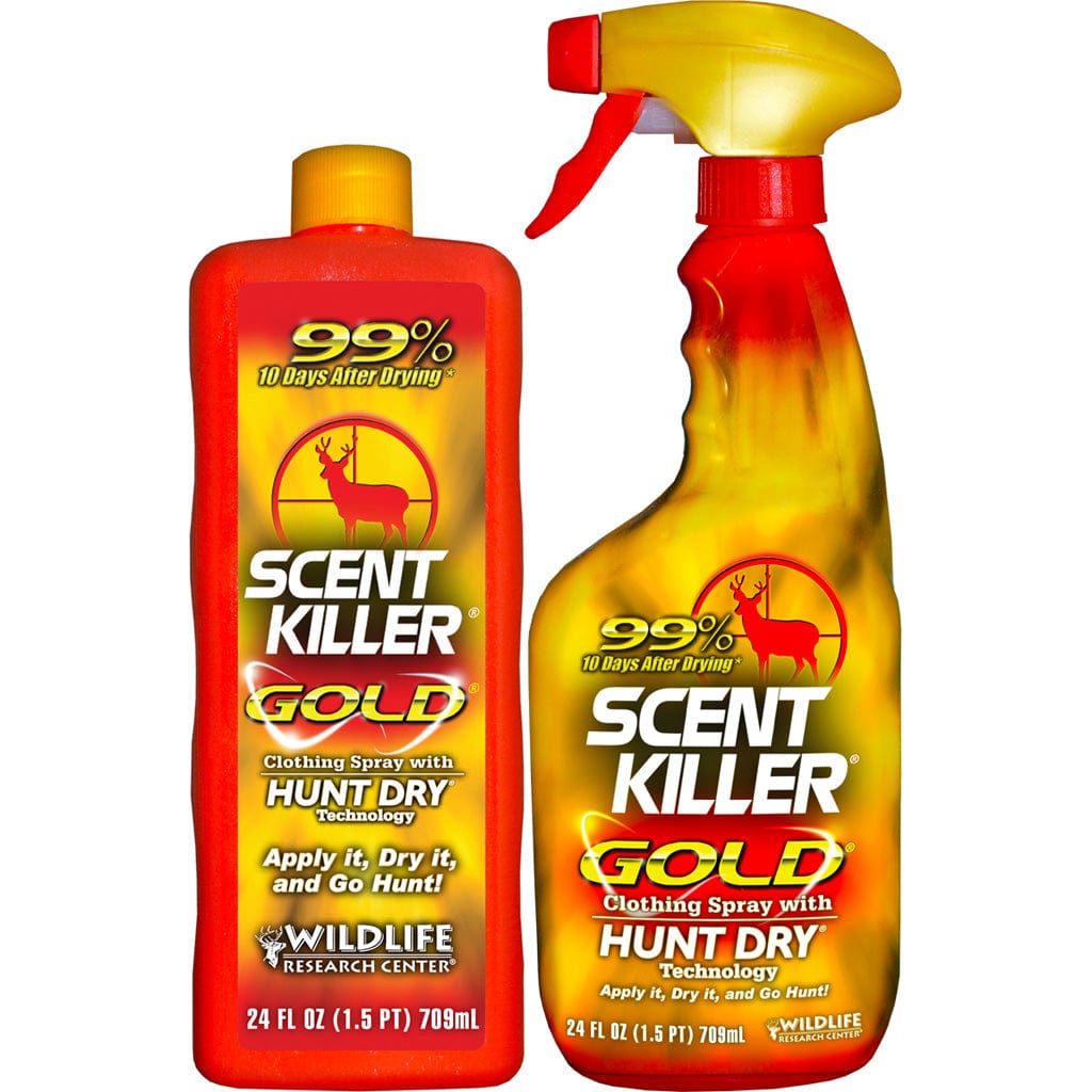 Wildlife Research Wildlife Research Scent Killer Spray Gold Combo 24 Oz. 2 Pk. Hunting