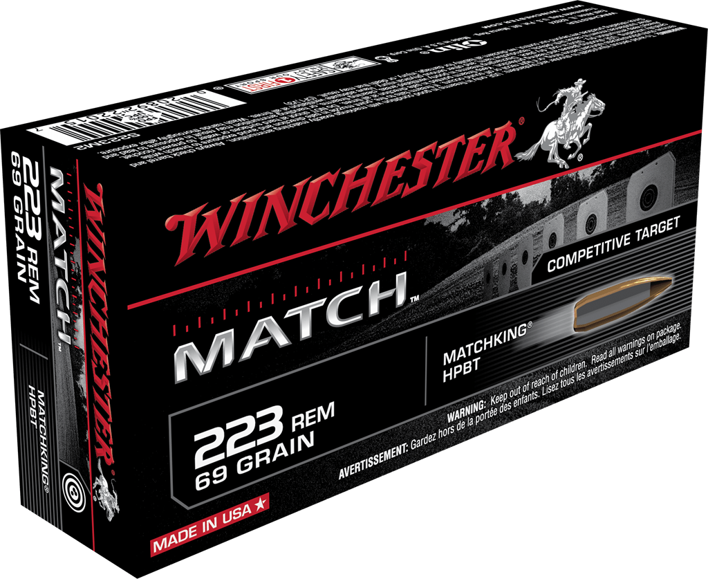 Winchester Ammo Win Ammo Supreme .223 Rem - 69gr. Match Hpbt 20-pack Ammo