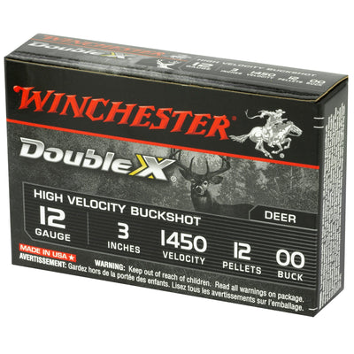 Winchester Ammo Win Dbl X Hv 12ga 3" 00bk 12p 5/250 Ammo