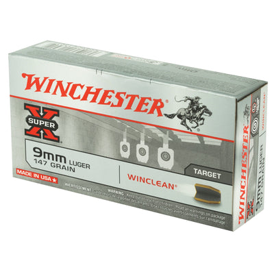 Winchester Ammo Win Sprx Winclean 9mm 147gr 50/500 Ammo