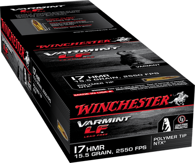 Winchester Ammo Win Varmint Lf 17hmr 15.5gr Ntx 50/ Ammo