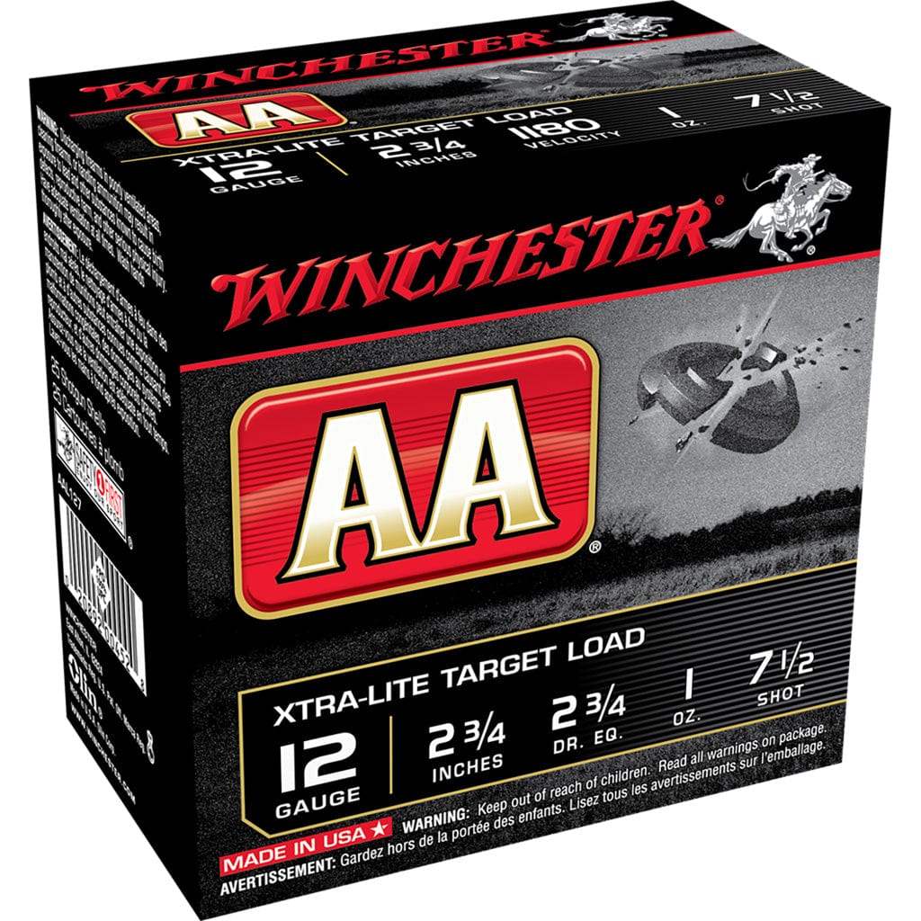 Winchester Ammo Winchester Aa Xtra-lite Load 12 Ga. 2.75 In. 1 Oz. 7.5 Shot 25 Rd. Ammo