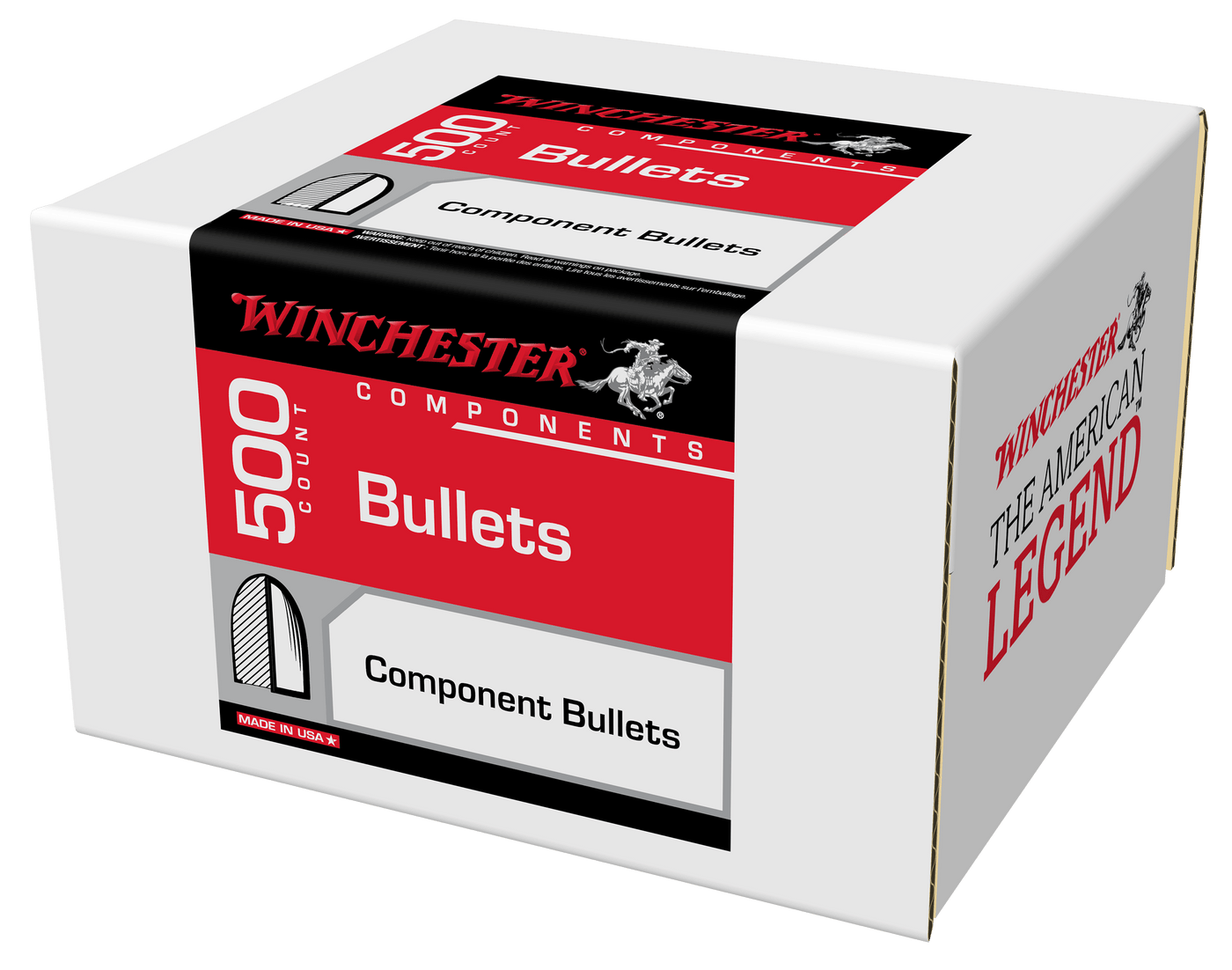 Winchester Ammo Winchester Ammo Centerfire Handgun, Win Wb9fb115d  Bul 9mm   115 Fmjfb       500/4 Reloading