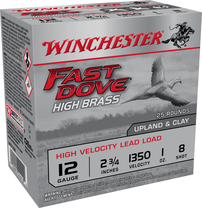 Winchester Ammo Winchester Ammo Fast, Win Wfd128b 12ga 2 3/4 #8     Fst Dve Hb 1oz 25/10 Ammo