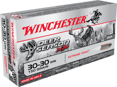 Winchester Ammo Winchester Deer Season Xp Rifle Ammo 30-30 Win. 150 Gr. Ext Point Polymer Tip 20rd Ammo