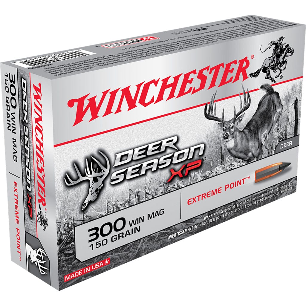 Winchester Ammo Winchester Deer Season Xp Rifle Ammo 300 Win Mag 150 Gr. Extreme Point 20 Rd. Ammo