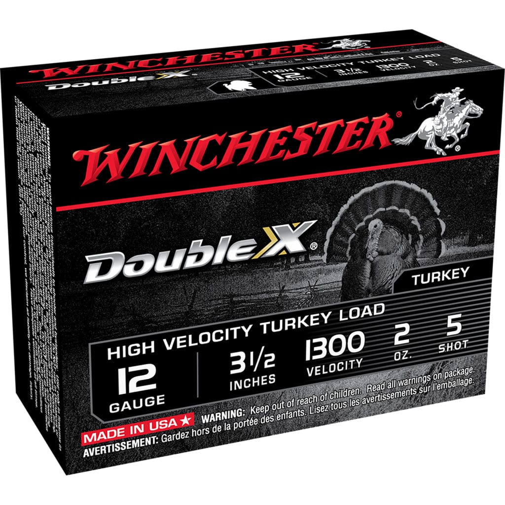 Winchester Ammo Winchester Double X High Velocity Turkey Load 12 Ga. 3 In. 1 3/4 Oz. 5 Shot 10 Rd. Ammo