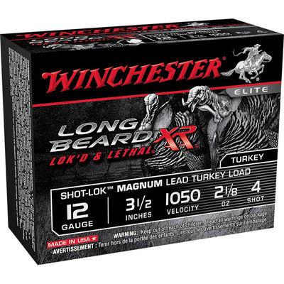 Winchester Ammo Winchester Long Beard Xr Shot-lok Magnum Load 12 Ga. 3.5 In. 2 1/8 Oz. 4 Shot 10 Rd. Ammo