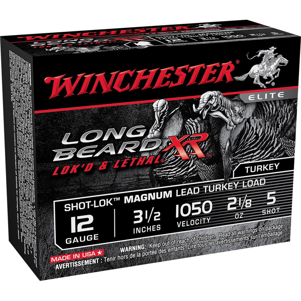 Winchester Ammo Winchester Long Beard Xr Shot-lok Magnum Load 12 Ga. 3.5 In. 2 1/8 Oz. 5 Shot 10 Rd. Ammo