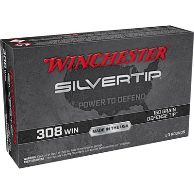 Winchester Ammo Winchester Silvertip Rifle Ammo 300 Blackout 150 Gr. Defense Tip 20 Rd. 300blk Ammo