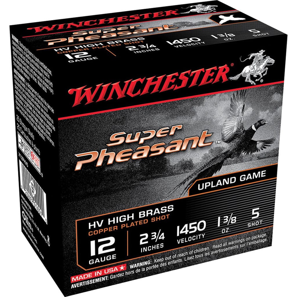 Winchester Ammo Winchester Super Pheasant Diamond Grade Load 12 Ga. 2.75 In. 5 Shot 25 Rd. Ammo