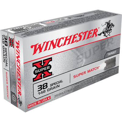 Winchester Ammo Winchester Super-x Pistol Ammo 38 Spl. 148 Gr. Wc 50 Rd. Ammo