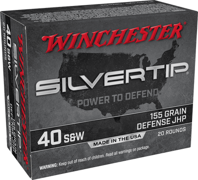 Winchester Ammo Winchester Super-x Pistol Ammo 40 S&w 155 Gr. Silvertip Hp 20 Rd. Ammo