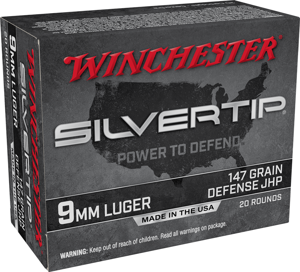 Winchester Ammo Winchester Super-x Pistol Ammo 9mm 147 Gr. Silvertip Hp 20 Rd. Ammo