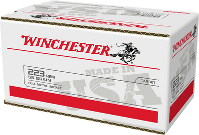 Winchester Ammo Winchester Usa Rifle Ammo 223 Rem. 55 Gr. Fmj 200 Rd. Ammo