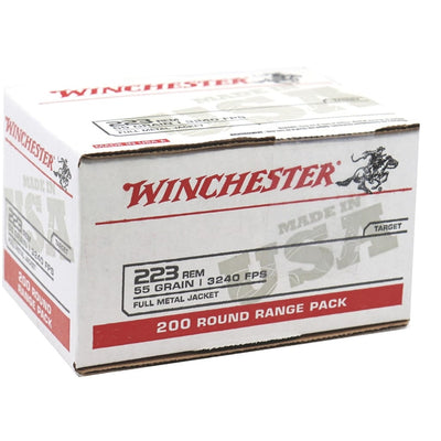 Winchester Ammo Winchester Usa Rifle Ammo 223 Rem. 55 Gr. Fmj 200 Rd. Ammo
