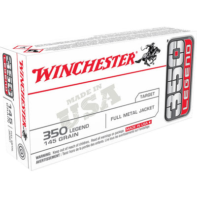 Winchester Ammo Winchester Usa Rifle Ammo 350 Legend 145 Gr. Fmj 20 Rd. Ammo