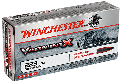 Winchester Ammo Winchester Varmint X Rifle Ammo 223 Rem 55 Gr. Polymer Tip 20 Rd. Ammo