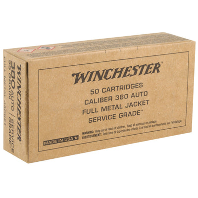 Winchester Ammunition Win Service Grade 380 95gr 50/500 Ammunition