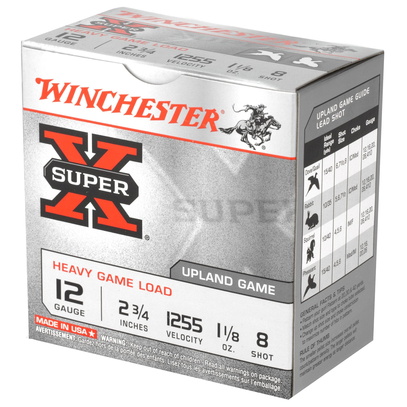 Winchester Ammunition Win Sprx Hgl 12ga 2.75" #8 25/250 Ammunition