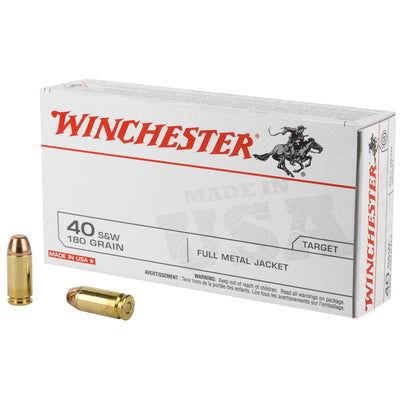 Winchester Ammunition Win Usa 40sw 180gr Fmj 50/500 Ammunition