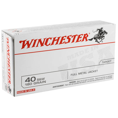 Winchester Ammunition Win Usa 40sw 180gr Fmj 50/500 Ammunition