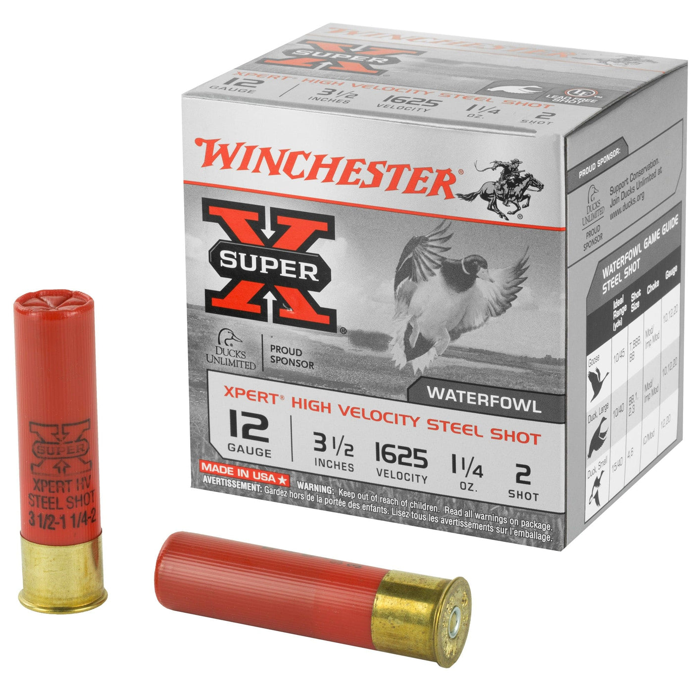 Winchester Ammunition Win Xpert Hv 12ga 3.5" #2 25/250 Ammunition