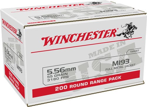 Winchester Ammunition Winchester Usa 5.56x45 Case - Lot 800rd 55gr Fmj Ammo