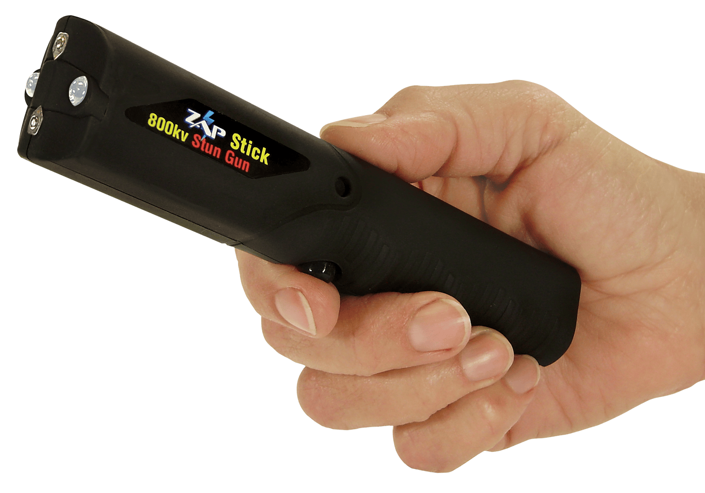 Zap Psp Zap Stun Zap Stick Black - W/flashlight 800000 Volts Accessories