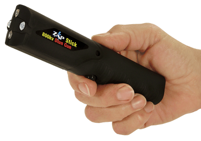 Zap Psp Zap Stun Zap Stick Black - W/flashlight 800000 Volts Accessories