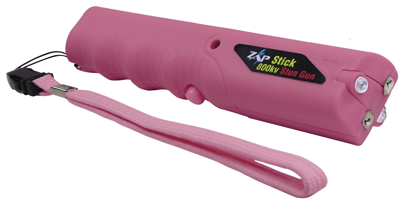 Zap Psp Zap Stun Zap Stick Pink - W/flashlight 800000 Volts Accessories