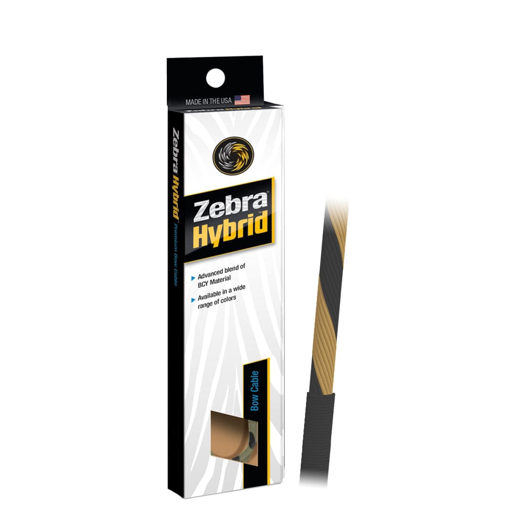 Zebra Zebra Hybrid Split Cable Switchbackxt Tan/black 33.5 In Strings and Cables