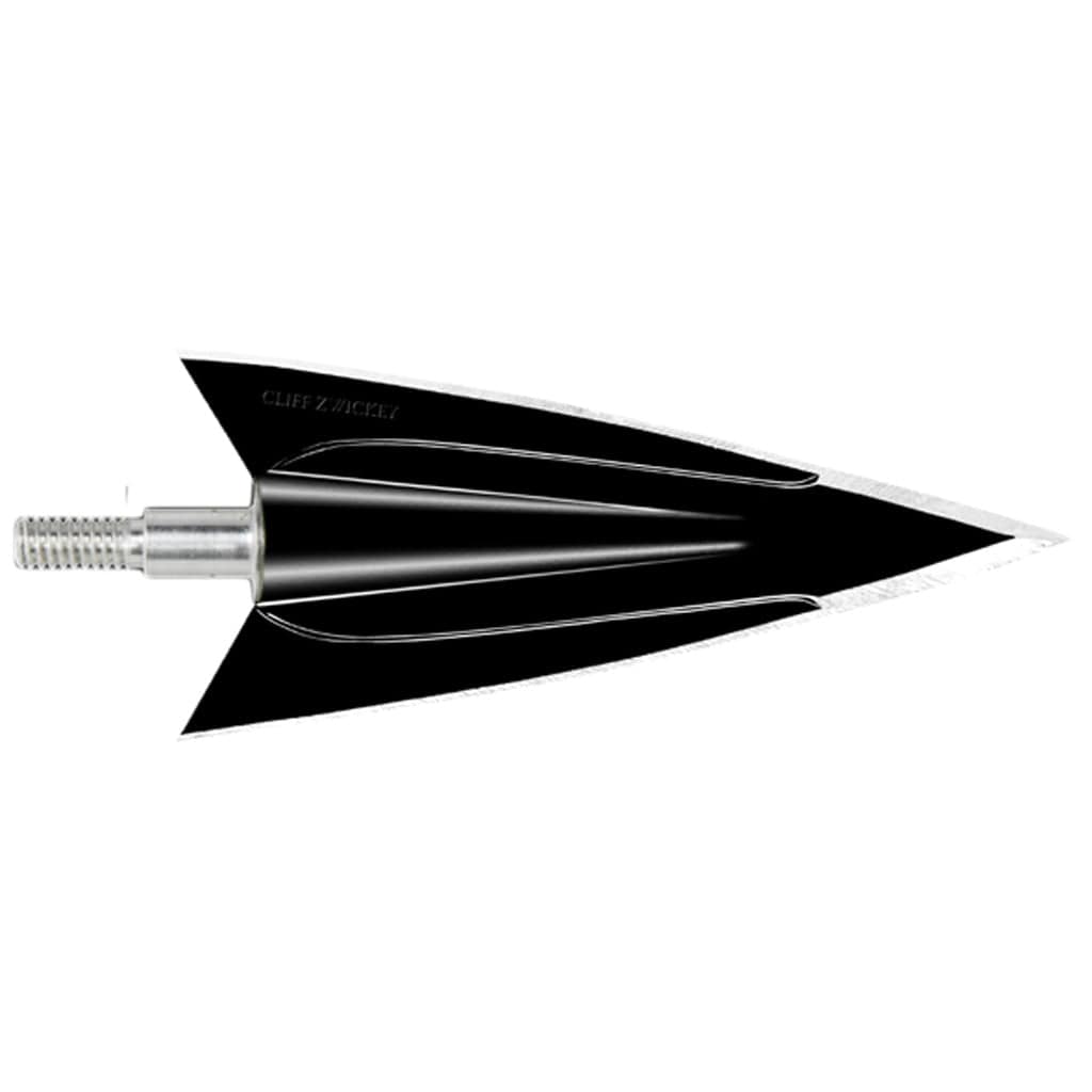 Zwickey Zwickey Cliff Zwickey Broadheads Screw In 2 Blade 175 Gr. 3 Pk. Broadheads