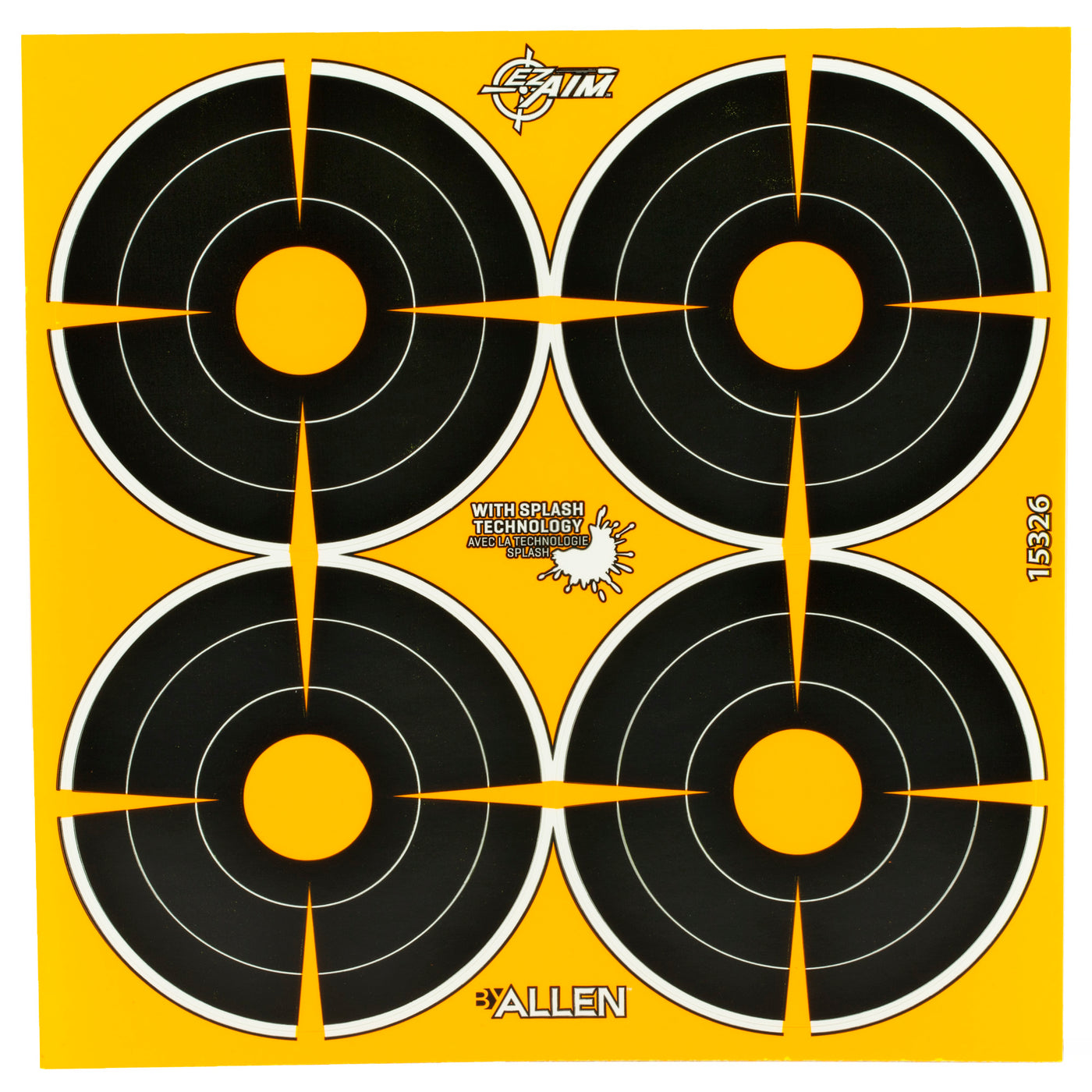 Ezaim Splash Bullseye Adhesive Targets 3 In. 12 Pk.