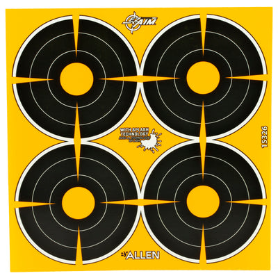 Ezaim Splash Bullseye Adhesive Targets 3 In. 12 Pk.
