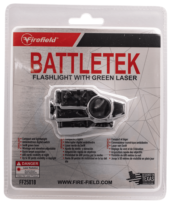 Firefield Firefield Battletek, Firefield Ff25018   Battle Tek Wl W/grn Las Accessories