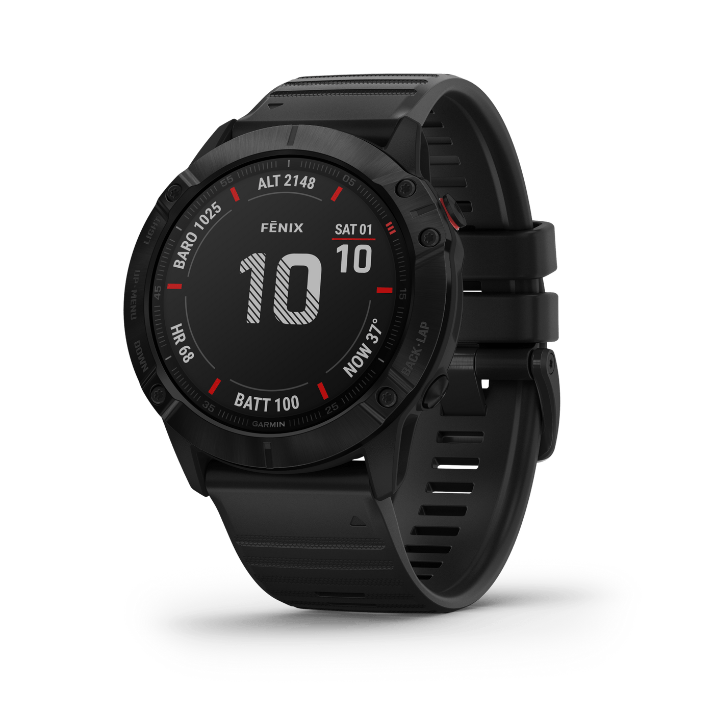 Garmin Garmin Fenix 6x, Gar 010-02157-00 Fenix 6x Sapphire Blk/blk Accessories