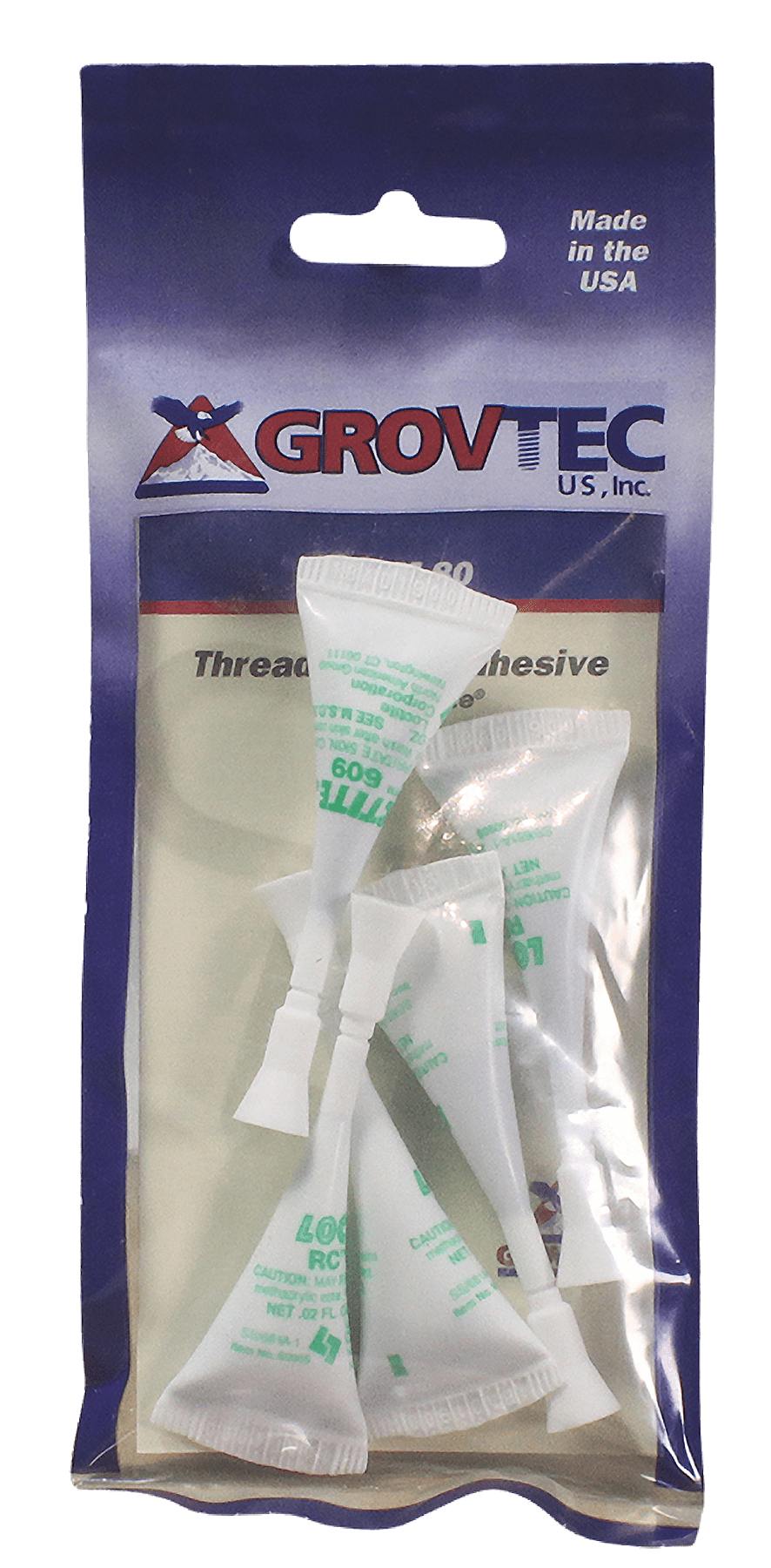 Grovtec US Inc Grovtec Us Inc Threadlocker, Grov Gthm80  Threadlocker .5 Ml Tubes Accessories