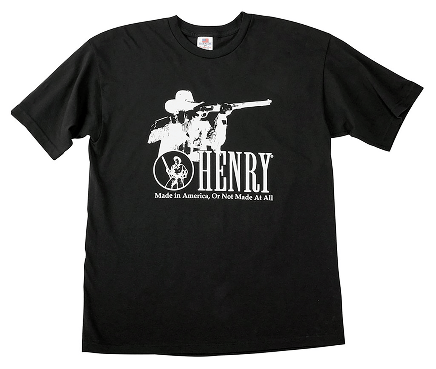 Henry Henry Cowboy, Henry Hts014m    Cowboy Tee Black Med Accessories