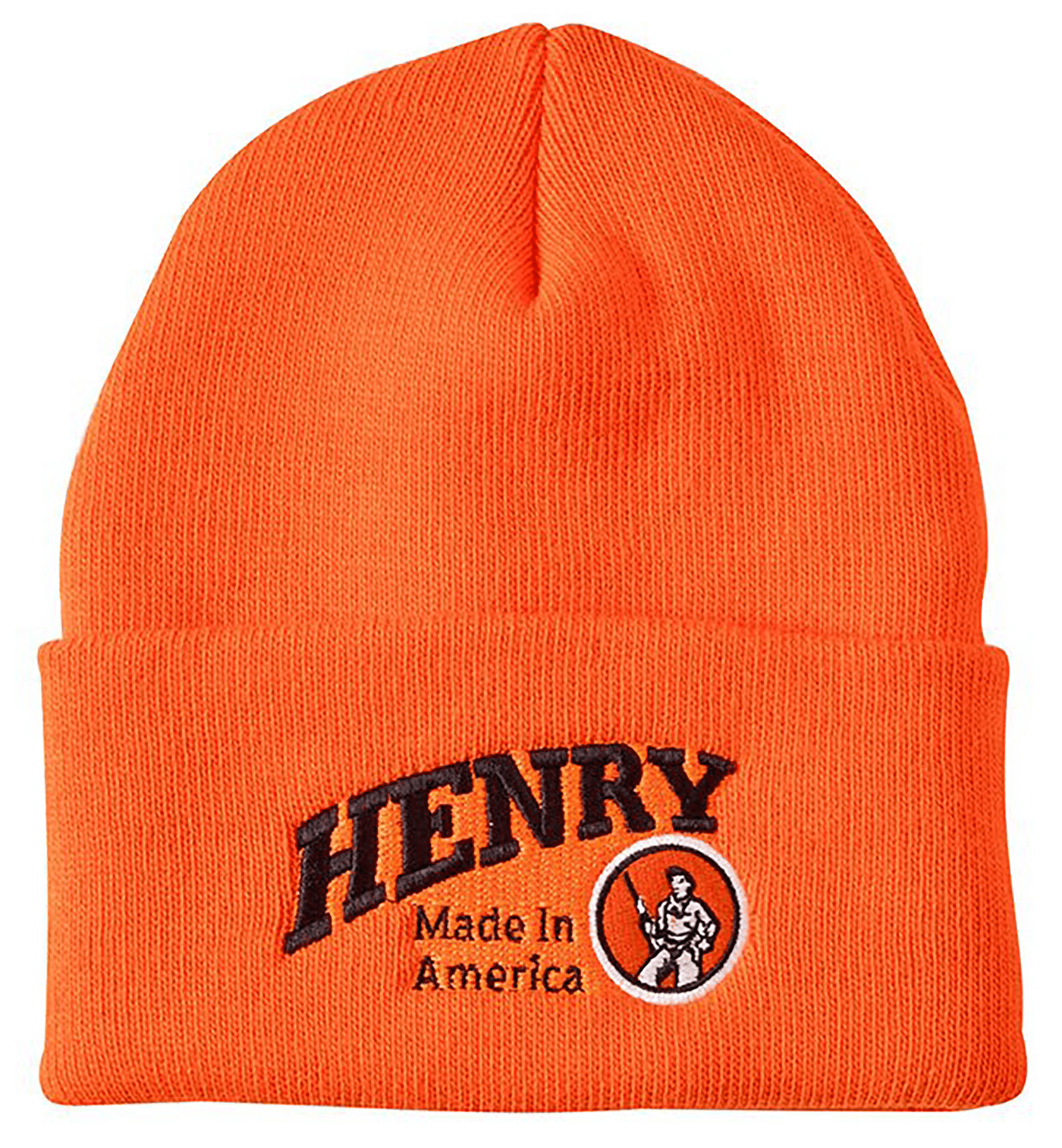Henry Henry Winter Cap, Henry Hc014o     Orange Winter Knit Cap Accessories