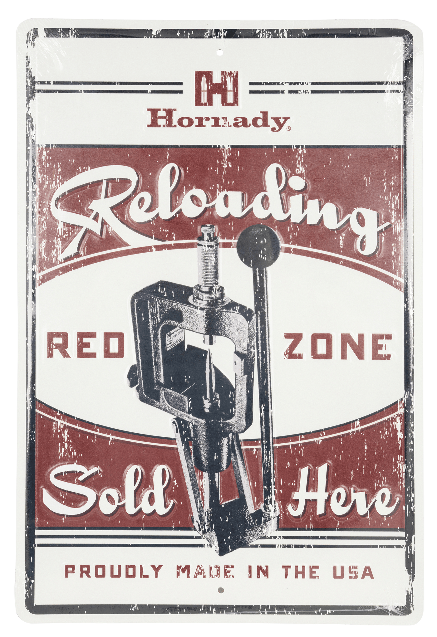 Hornady Hornady , Horn 99130   Hornady Reloading Redzone Tin Sign Accessories
