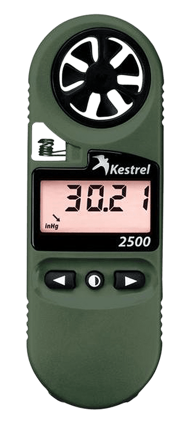 Kestrel Ballistics Kestrel 2500nv Weather Meter - Digital Altimeter Od Green Accessories