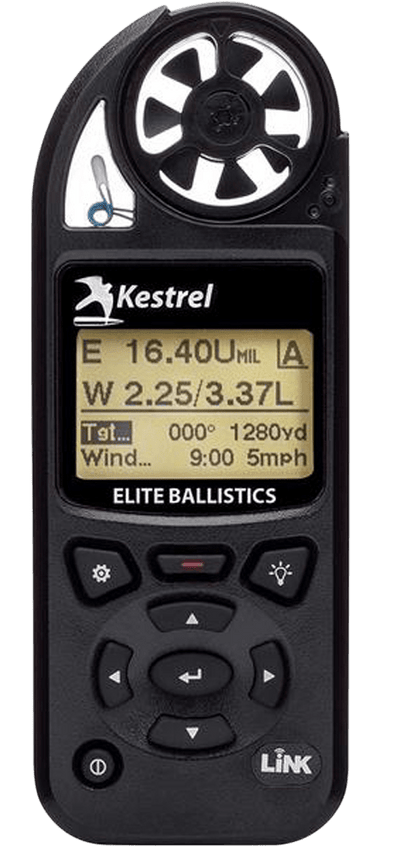 Kestrel Ballistics Kestrel 5700 Elite W/applied - Ballistics And Link Black Accessories