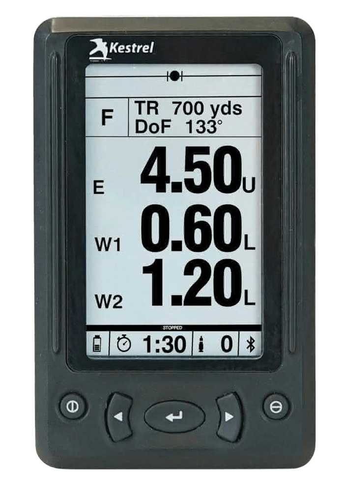 KESTREL(NIELSEN-KELLERMAN Kestrel(nielsen-kellerman Hud, Kest 0750lblk  Hud 5 Series Ballistic Meters Black Accessories