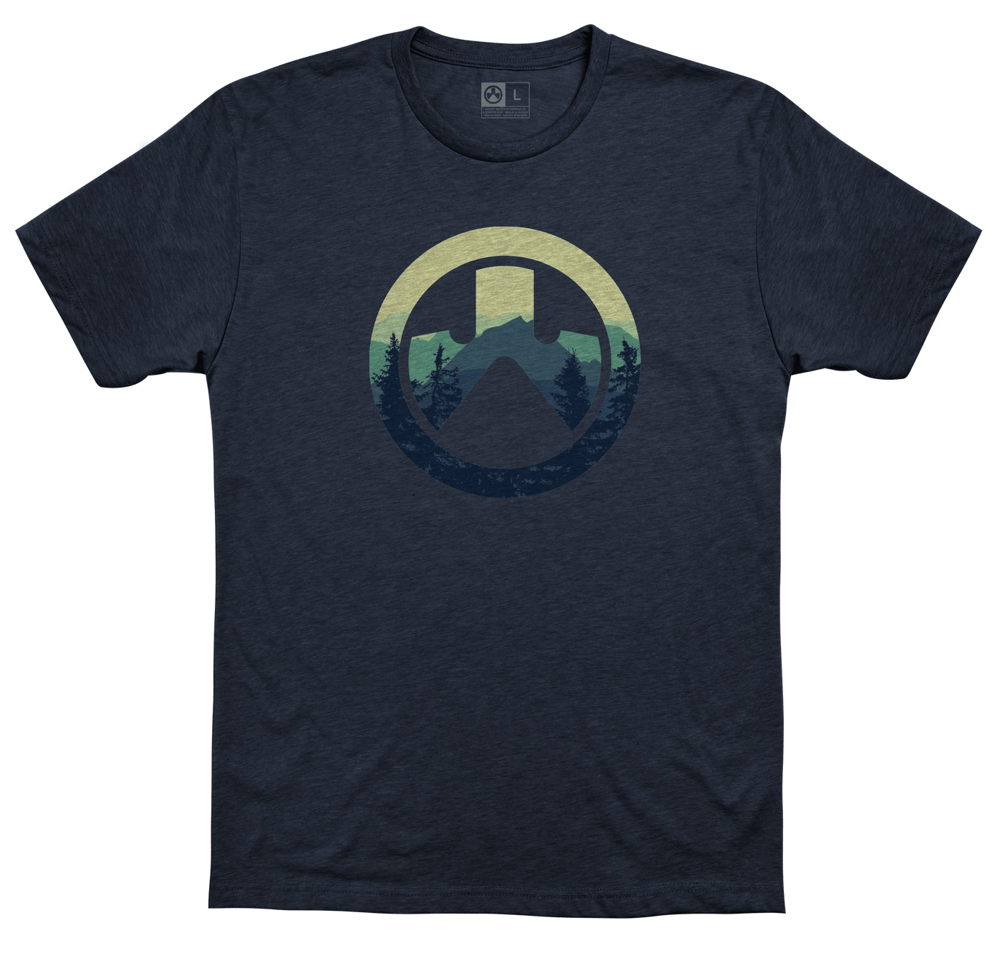MAGPUL INDUSTRIES CORP Magpul Industries Corp Cascade, Magpul Mag1136-411-l   Cascade Icon Cvc Tshirt Nvh Accessories